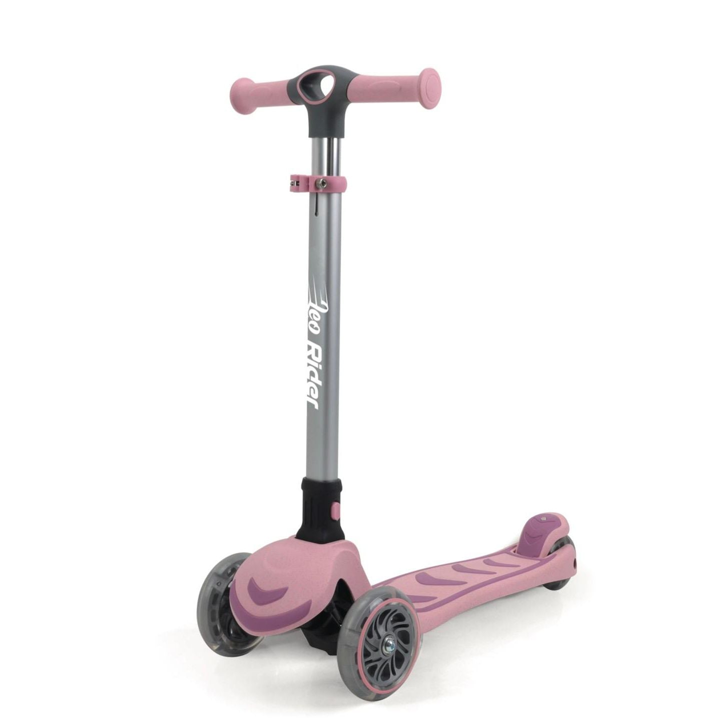 LEO Rider - קורקינט 3 גלגלים לילדים עם אורות בגלגלים