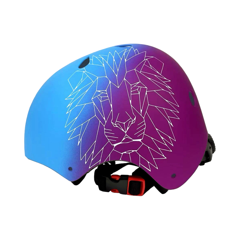 קסדת פעלולים מקצועית לילדים LEO PRO עם 11 פתחי אוורור - קשת