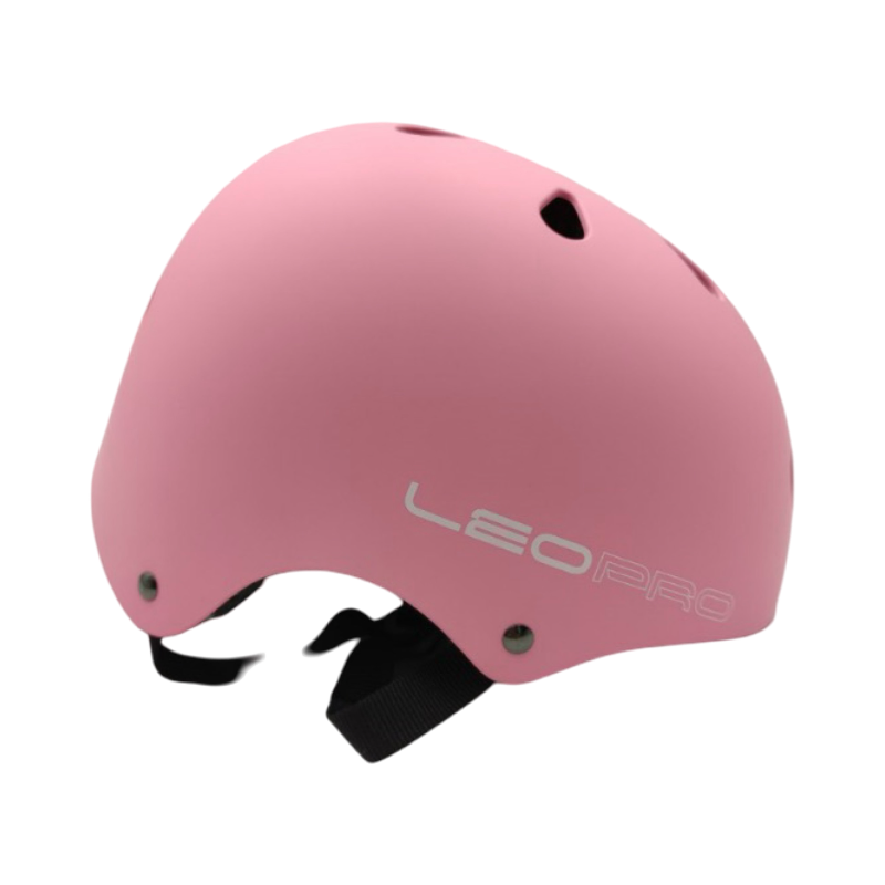 קסדת פעלולים מקצועית לילדים LEO PRO עם 11 פתחי אוורור - ורוד