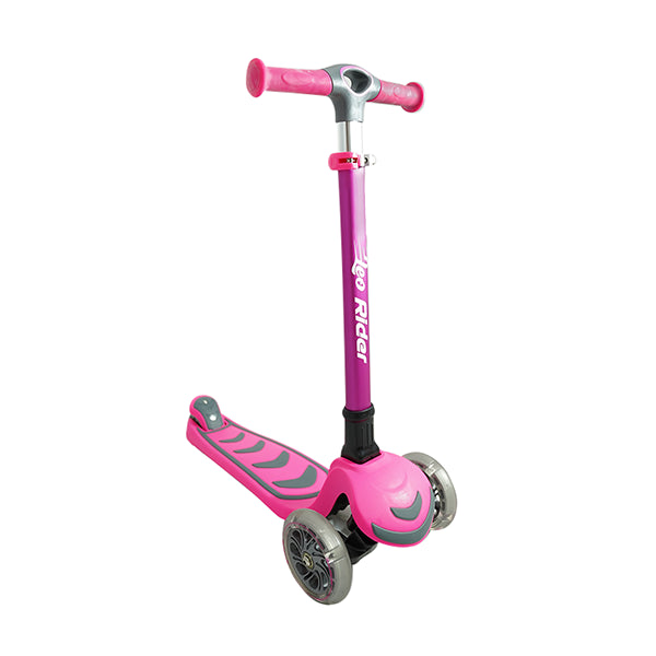 LEO PRO Rider - קורקינט 3 גלגלים לילדים עם אורות צבעוניים
