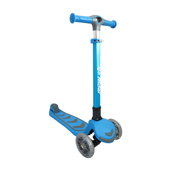 LEO PRO Rider - קורקינט 3 גלגלים לילדים עם אורות צבעוניים