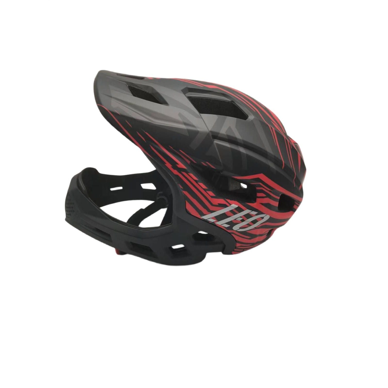 קסדת פול פייס 2 ב-1– Leo Pro